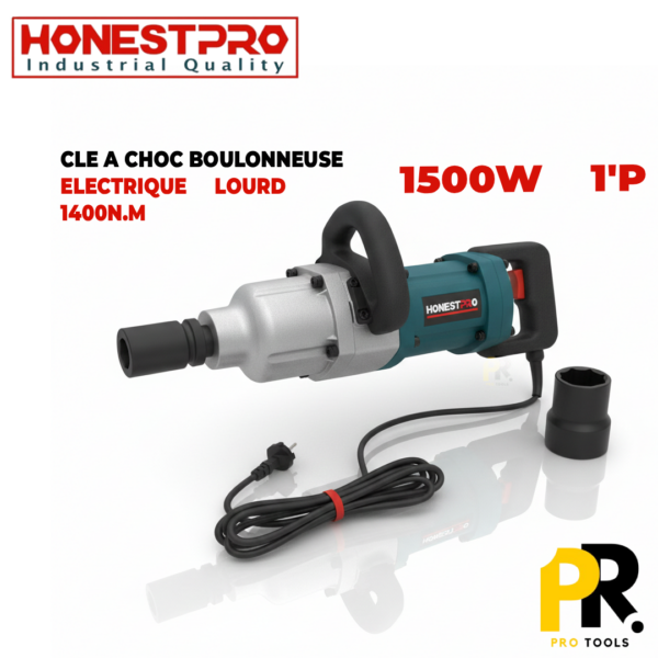 BOULONNEUSECLEACHOCELECTRIQUELOURD1_P1500W1400N.MHONESTPRO_YAE24731PROTOOLS.png BOULONNEUSE CLE A CHOC ELECTRIQUE LOURD 1'P 1500W 1400N.M HONESTPRO | YAE2473 مفتاح صدمات كهربائي