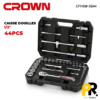 CAISSE DOUILLES 1/2" 44PCS CROWN | CPHSW-XB44 علبة مفاتيح