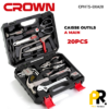 CAISSE OUTILS A MAIN 20PCS CROWN | CPHTS-BXA20 علبة أدوات