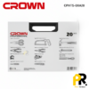 CAISSE OUTILS A MAIN 20PCS CROWN | CPHTS-BXA20 علبة أدوات