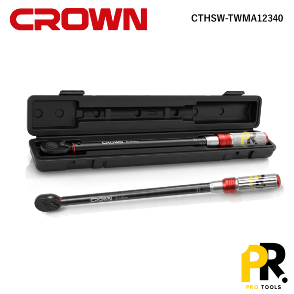 CLE_DENAMOMETRIQUE_1_2__56CM_60-340N.M_CROWN___CTHSW-TWMA12340_2_PROTOOLS.png CLE DENAMOMETRIQUE 1/2" 56CM 60-340N.M CROWN | CTHSW-TWMA12340 مفتاح ربط يقيس العزم