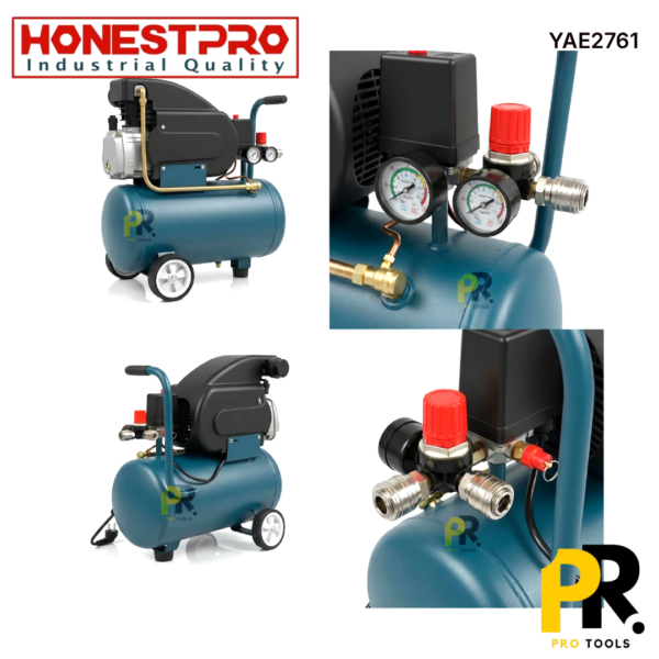 COMPRESSEUR AIR 2000W 50L HONESTPRO | YAE2761 ضاغط هواء