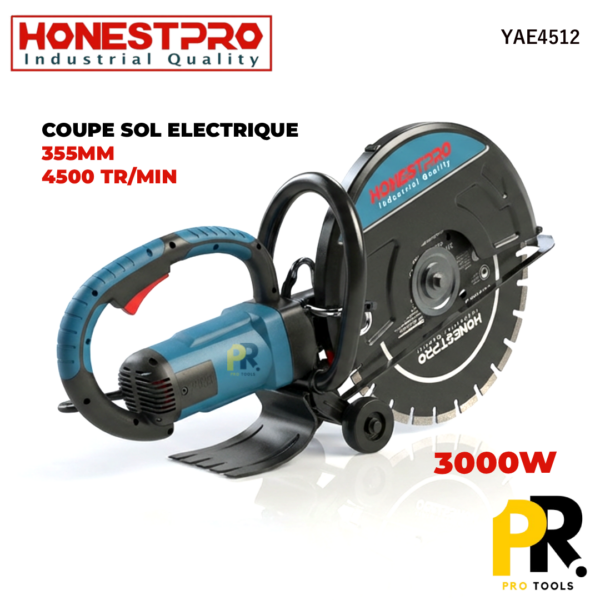 COUPESOLELECTRIQUE355MM3000WHONESTPRO_YAE45121PROTOOLS.png COUPE SOL ELECTRIQUE 355MM 3000W HONESTPRO | YAE4512 منشار أرضي كهربائي