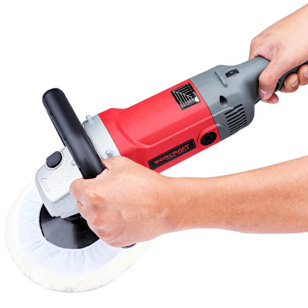 PONCEUSE POLISSEUSE 1200W 180mm WORCRAFT | CP12-180 الة التلميع