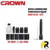 CT38080-3.png BOULONNEUSE CLE A CHOC PNEUMATIQUE 850N.M 1/2' CROWN | CT38080 مفك البراغي بالضغط