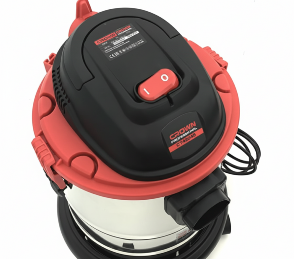 CT42046-2.png ASPIRATEUR WATER & DRY ET SOUFFLEUR ELECTRIQUE 20L 1000W CROWN | CT42046 مكنسة كهربائية