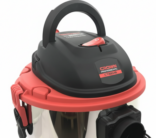 CT42046-3.png ASPIRATEUR WATER & DRY ET SOUFFLEUR ELECTRIQUE 20L 1000W CROWN | CT42046 مكنسة كهربائية
