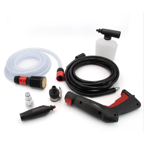 NETTOYEUR HAUTE PRESSION PORTATIF 100BAR 1400W CROWN | CT42056 جهاز التنظيف  المحمول بالضغط العالي