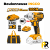 CLE A CHOC BOULONNEUSE INGCO 300N.M 20V BRUSHLESS