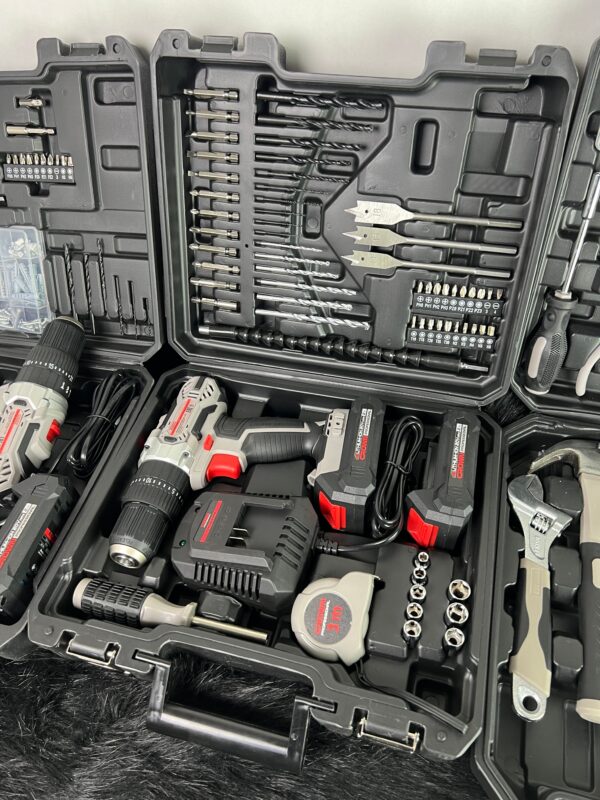 IMG_1546.jpg KIT VISSEUSE PERCEUSE 20V 2.0AH 62PCS CROWN | CT21102H-2-62 علبة أدوات