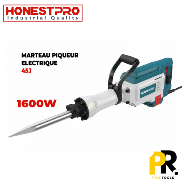 MARTEAUPIQUEURELECTRIQUE1600W45JHONESTPRO_YAE22381PROTOOLS.png MARTEAU PIQUEUR ELECTRIQUE 1600W 45J HONESTPRO | YAE2238 المطرقة الكهربائية