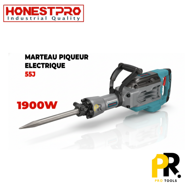 MARTEAUPIQUEURELECTRIQUE1600W45JHONESTPRO_YAE22791PROTOOLS.png MARTEAU PIQUEUR ELECTRIQUE 1900W 55J HONESTPRO | YAE2279 المطرقة الكهربائية