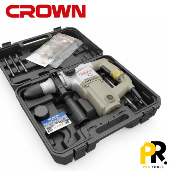 MARTEAU_PERFORATEUR_1100W_26MM_SDS_PLUS_CROWN___CT18101_3_PROTOOLS.png MARTEAU PERFORATEUR 1100W 26MM SDS PLUS CROWN | CT18101 مثقاب ثقب الصخور