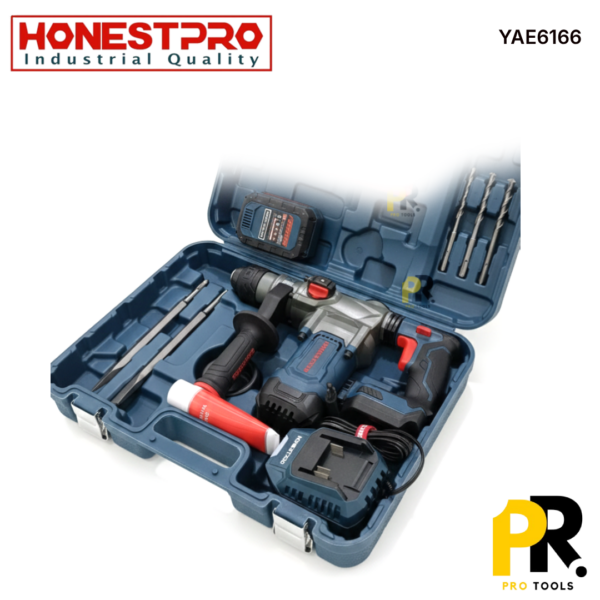 MARTEAU_PERFORATEUR_21V_5.0AH_4.5J_26MM_BRUSHLESS_HONESTPRO___YAE6166_2_PROTOOLS.png MARTEAU PERFORATEUR 21V 5.0AH 4.5J 26MM BRUSHLESS HONESTPRO | YAE6166 مطرقة ثقب وحفر لاسلكية
