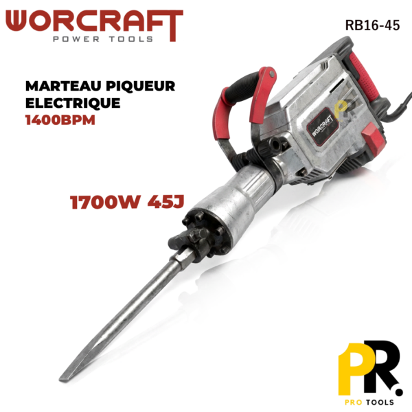 MARTEAU_PIQUEUR_ELECTRIQUE_1700W_45J_WORCRAFT___RB16-45_1_PROTOOLS.png MARTEAU PIQUEUR ELECTRIQUE 1700W 45J WORCRAFT | RB16-45 المطرقة الكهربائية