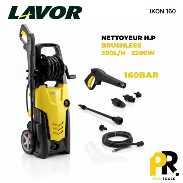 NETTOYEURHAUTEPRESSION160BAR2200WBRUSHLESSLAVOR_IKON1601PROTOOLS.png NETTOYEUR HAUTE PRESSION 160BAR 2200W BRUSHLESS LAVOR | IKON160 جهاز التنظيف بالضغط العالي