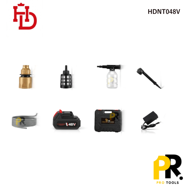 NETTOYEUR_HAUTE_PRESSSION_BATTERIE_48V_4.0AH_80BAR_HDPRO___HDNT048V_4_PROTOOLS.png NETTOYEUR HAUTE PRESSSION BATTERIE 48V 4.0AH 80BAR HDPRO | HDNT048V جهاز غسل السيارات ببطارية