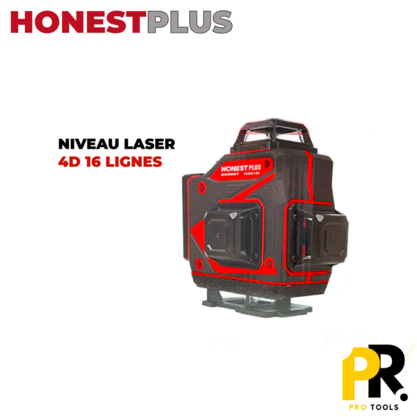 NIVEAULASER16LIGNESHPLUS.png NIVEAU LASER 4D 16 LIGNES 4*360 HONESTPLUS | YAM0197