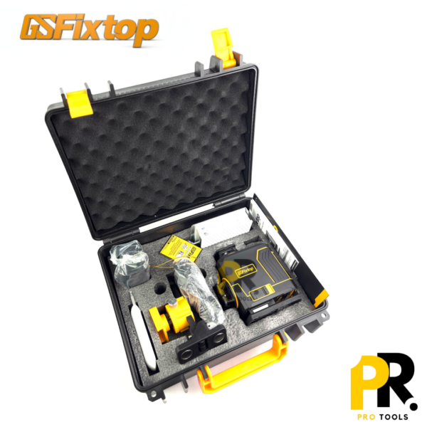 NIVEAU LASER 4*360 16LIGNE 45M GSFIXTOP | 56B278B مستوي ليزر