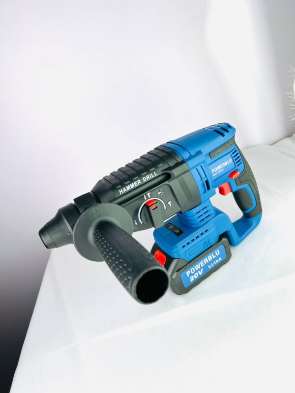 MARTEAU PERFORATEUR 20V 4.0AH 2.0J 20MM POWERBLUE | YAE6016 مطرقة ثقب وحفر لاسلكية