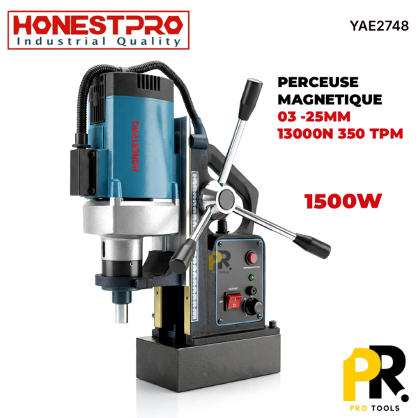 PERCEUSEMAGNETIQUE25MM1500WHONESTPRO_YAE27481PROTOOLS.png PERCEUSE MAGNETIQUE 25MM 1500W HONESTPRO | YAE2748 مثقاب مغناطيسي