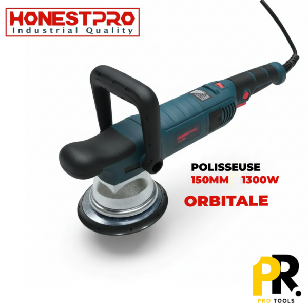 POLISSEUSEORBITALEELECTRIQUE1300W150MMHONESTPRO_YAE46091PROTOOLS.png POLISSEUSE ORBITALE ELECTRIQUE 1300W 150MM HONESTPRO | YAE4609 آلة التلميع
