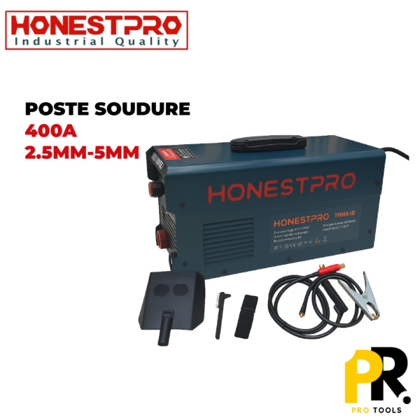 POSTE_SOUDURE_HRO_400A.png POSTE SOUDURE 400A 220V HONESTPRO | YAE1216 جهاز التلحيم الاحترافي