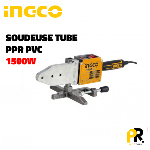 SOUDEUSE TUBE PLASTIC PPR PVC 1500W INGCO أداة تلحيم  الأنابيب البلاستيكية