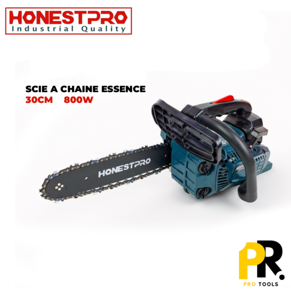 SCIE A CHAINE ESSENCE 16P 30CM 800W HONESTPRO | YAE2619 منشار الخشب بالبنزين