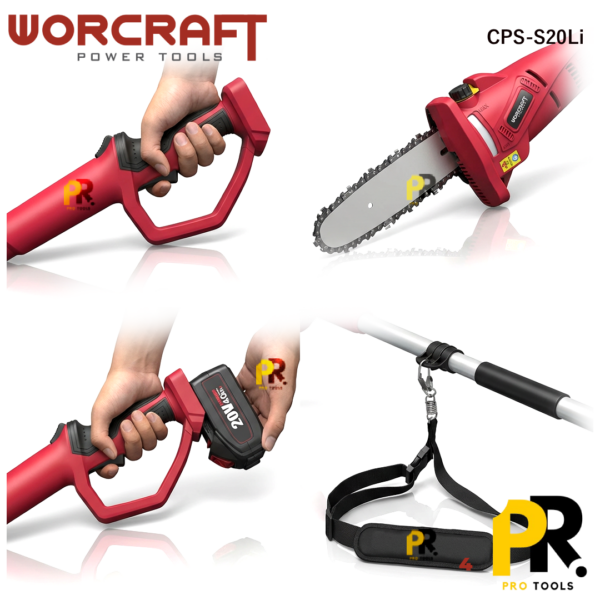 SCIE_A_CHAINE_A_BRAS_20V_4.0AH_2.7M_BRUSHLESS_WORCRAFT___CPS-S20Li_3_PROTOOLS.png SCIE A CHAINE A BRAS 20V 4.0AH 2.7M BRUSHLESS WORCRAFT | CPS-S20Li منشار عمودي