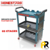 SERVANTE CHARIOT 3 ETAGE HONESTPRO | YAT0221 عربة أدوات بـ 3 طبقات