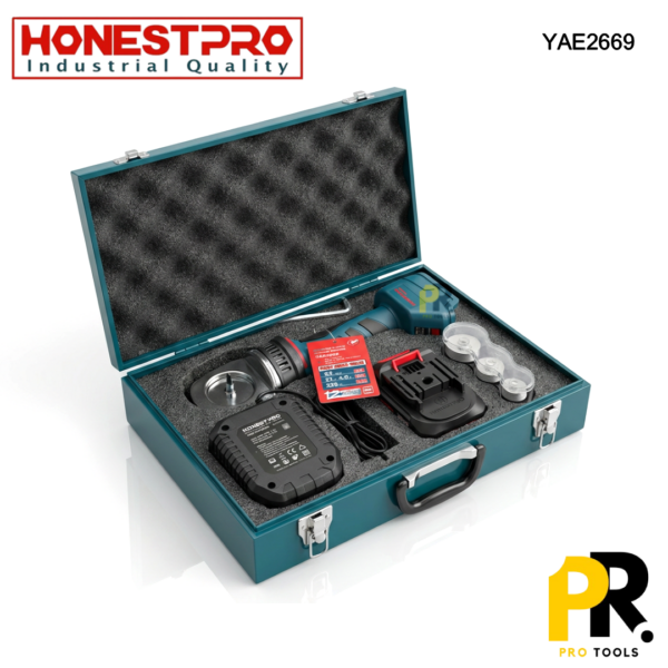 SOUDEUSE PPR A BATTERIE 21V 4.0AH BRUSHLESS HONESTPRO | YAE2669 ماكينة لحام أنابيب