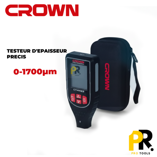 TESTEURD_EPAISSEURPRECIS1700_mCROWN_CT441231PROTOOLS.png TESTEUR D'EPAISSEUR PRECIS 1700μm CROWN | CT44123 جهاز قياس سماكة الطلاء