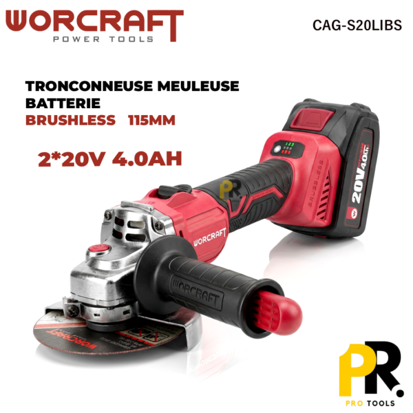 TRONCONNEUSEMEULEUSEBATTERIE115MM20V4.0AHBRUSHLESSWORCRAFT_CAG-S20LIBS1PROTOOLS.png TRONCONNEUSE MEULEUSE BATTERIE 115MM 20V 4.0AH BRUSHLESS WORCRAFT | CAG-S20LIBS التقطيع