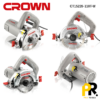 TRONCONNEUSE MARBRE 110MM 45/90DEG 1300W CROWN | CT15228-110T-W منشار قطع الرخام
