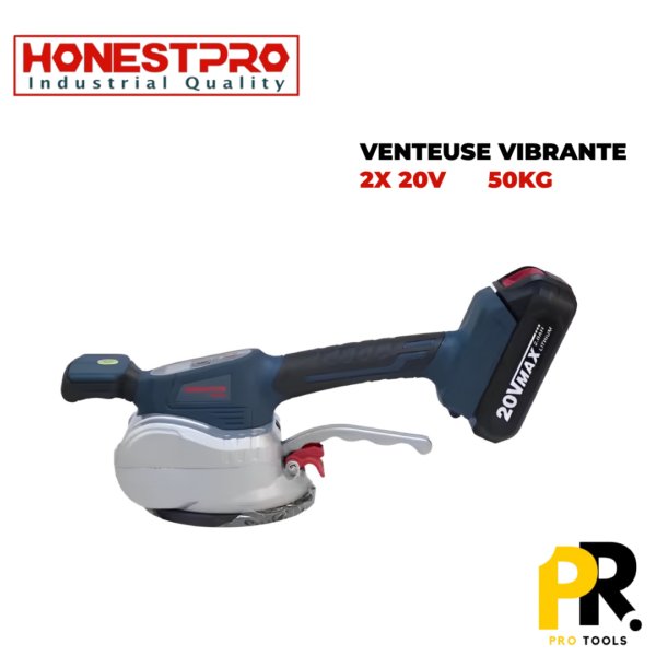 VENTEUSEVIBRANTEHPRO.png VENTEUSE VIBRANTE 50KG 2X20V 2AH HONESTPRO | YAE4616 أداة شفط اهتزازية