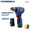 VISSEUSE PERCEUSE 16.8V 45N.M BRUSHLESS POWERBLU | YAE6150 مفك ومثقاب لاسلكي