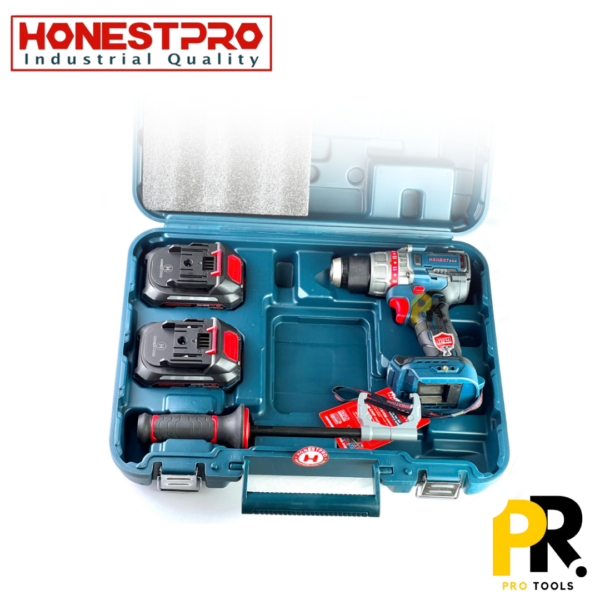 VISSEUSE PERCEUSE 21V 2.0AH 130N.M HONESTPRO | YAE6162 الة فك البراغي