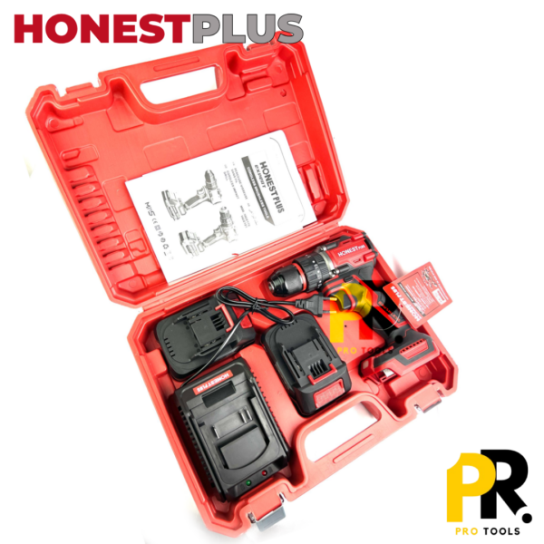 VISSEUSE PERCEUSE 21V 2.0AH 70N.M BRUSHLESS HONESTPLUS | YAE6175 الة فك البراغي