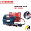 GONFLEUR AUTO 12V 150PSI ALLUME CIGARETTE HONESTPRO | YAE0033