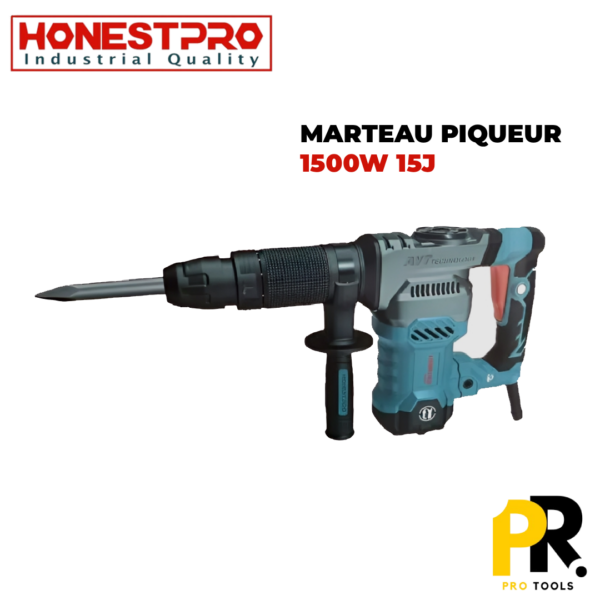 MARTEAU PIQUEUR 15J 1500W HONESTPRO | YAE0570 مطرقة تكسير