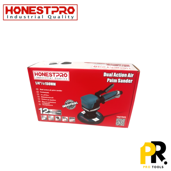 PONCEUSE POLISSEUSE PNEUMATIQUE ORBITALE 150MM HONESTPRO | YAE1065  صنفرة و تلميع