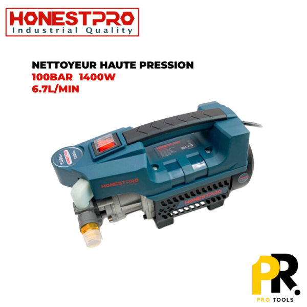 NETTOYEUR HAUTE PRESSION PORTATIF 100BAR 1400W HONESTPRO | YAE2587 جهاز التنظيف  المحمول بالضغط العالي
