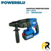 MARTEAU PERFORATEUR 20V 4.0AH 2.0J 20MM POWERBLUE | YAE6016 مطرقة ثقب وحفر لاسلكية