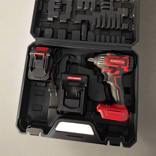 YAE6127.png BOULONNEUSE CLE A CHOC BATTERIE 350N.M 1/2' 21V 4.0AH BRUSHLESS HONESTPLUS | YAE6127 آلة فك البراغي ببطارية