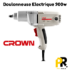 CLE A CHOC BOULONNEUSE ELECTRIQUE 900W 320NM 1/2" CROWN CT12018 مفك براغي بالصدم