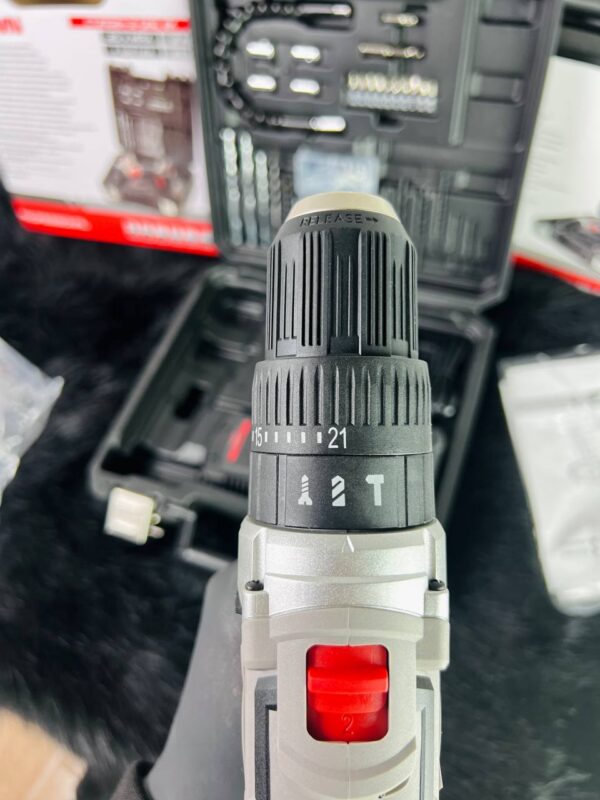 KIT VISSEUSE PERCEUSE 20V 2.0AH 50PCS CROWN | CT21102H-2-50 علبة أدوات