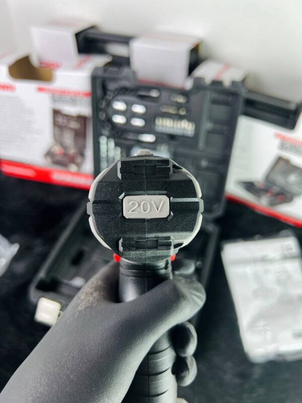 KIT VISSEUSE PERCEUSE 20V 2.0AH 50PCS CROWN | CT21102H-2-50 علبة أدوات