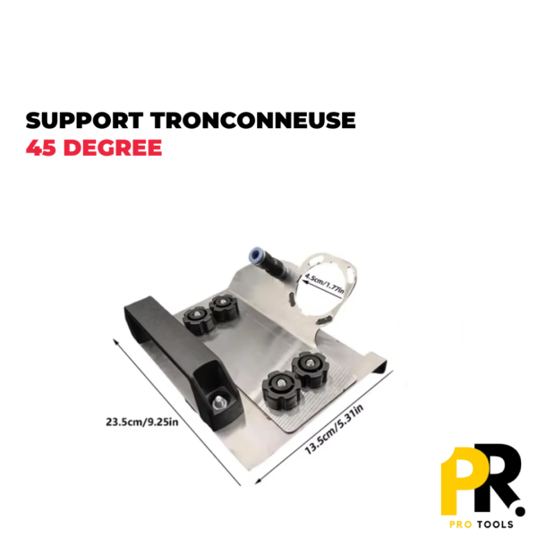 SUPPORT TRONCONNEUSE 45 DEGREE 115MM أداة قطع الزوايا المائلة 45 درجة