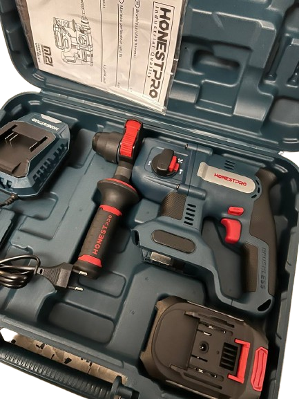 yae6116-5_2.png MARTEAU PERFORATEUR A BATTERIE 21V BRUSHLESS HONESTPRO | YAE6116 مطرقة ثقب وحفر لاسلكية